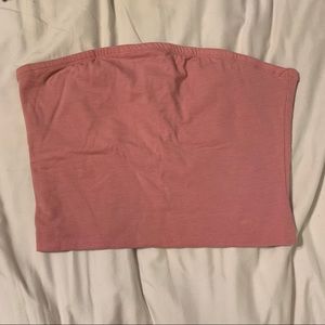 Pink tube top
